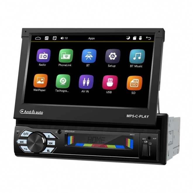 Monitor do auta Podofo s Carplay a Android Auto