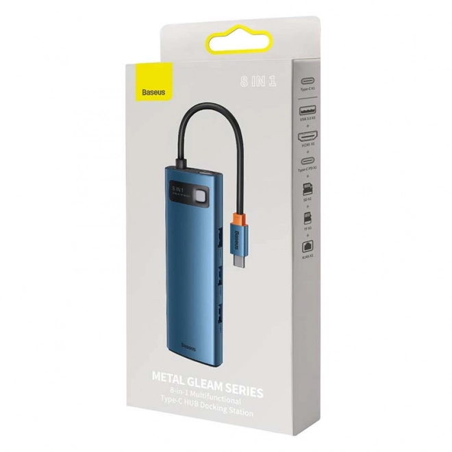 Baseus Hub adaptér 8v1 USB-C