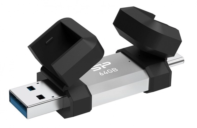 Pendrive C51 s 64 GB, USB-A a USB-C