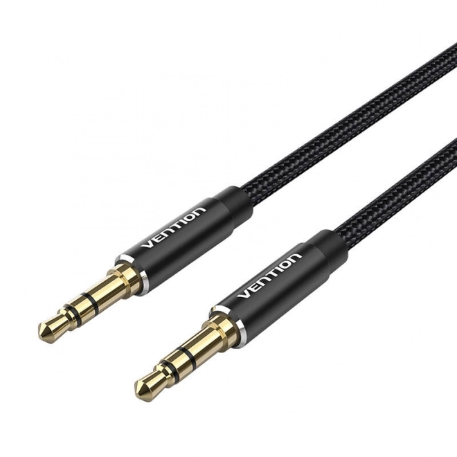 Audio kábel 3.5mm mini jack Vention čierny 0.5m