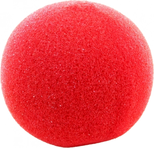 Klasický červený klaunský nos