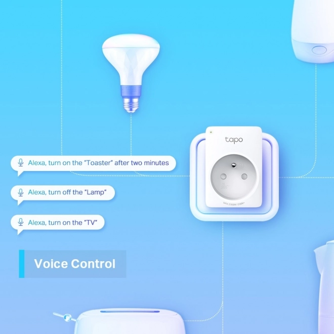 Inteligentná zástrčka Tapo P100 WiFi 2-pack