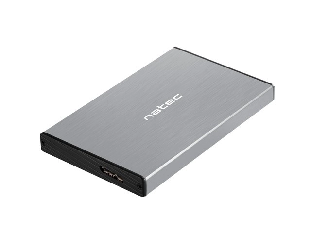 Externý obal na HDD/SSD Rhino GO 2,5 USB 3.0 šedý