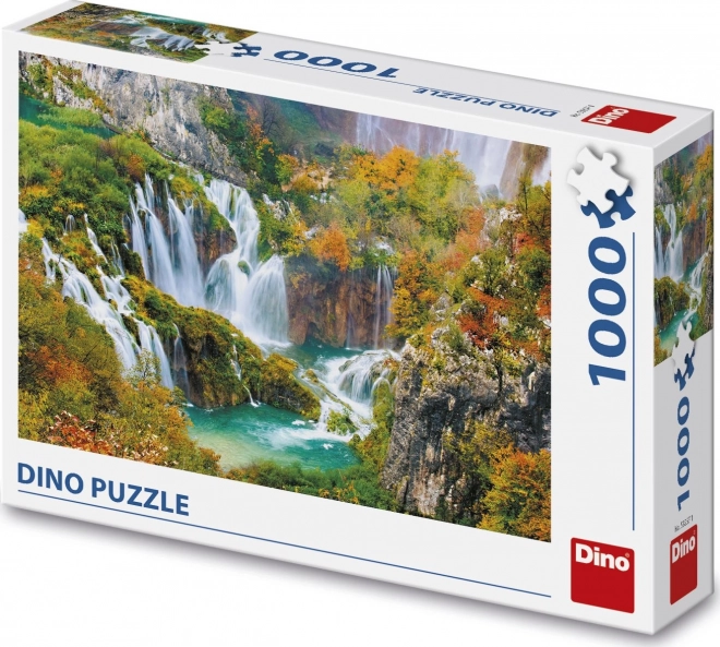 Puzzle Plitvické jazerá Chorvátsko 1000 dielikov