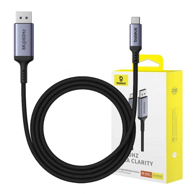 Adaptér Baseus z USB-C na DisplayPort 2m