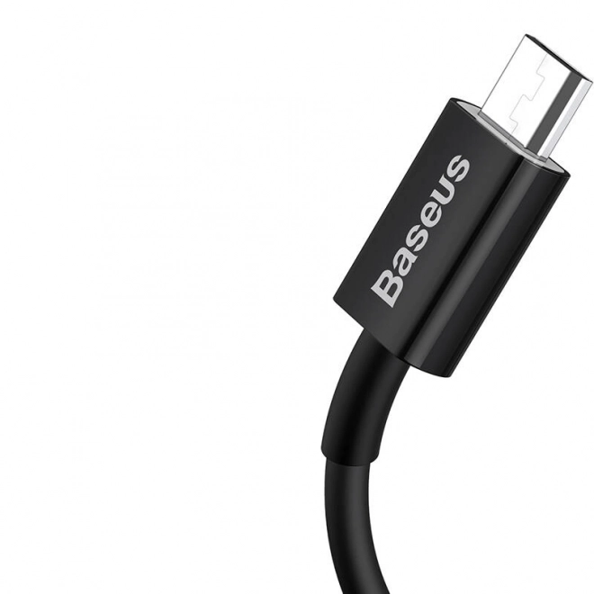 Kábel Baseus Superior Series USB na micro USB čierny 2 m