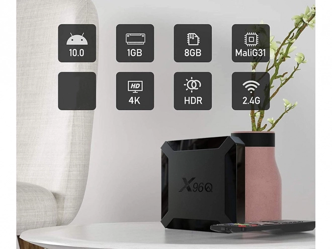 Multimediálny prehrávač Smart TV Box Android HDMI