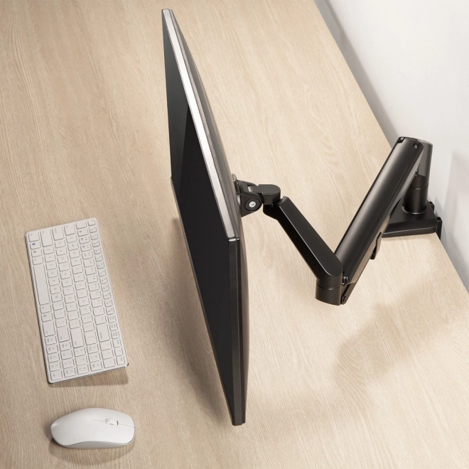 Pružinový držiak na monitor Ergo Office čierny