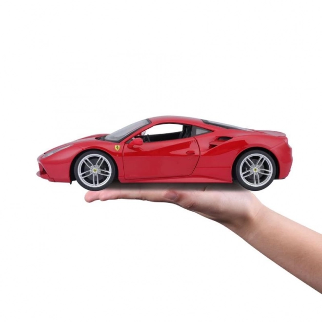 Ferrari 488 GTB Červený model 1:18