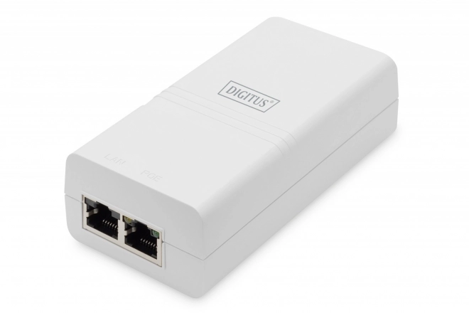 Napájací adaptér/PoE injektor 802.3af 48V 15.4W Gigabit aktívny Biela