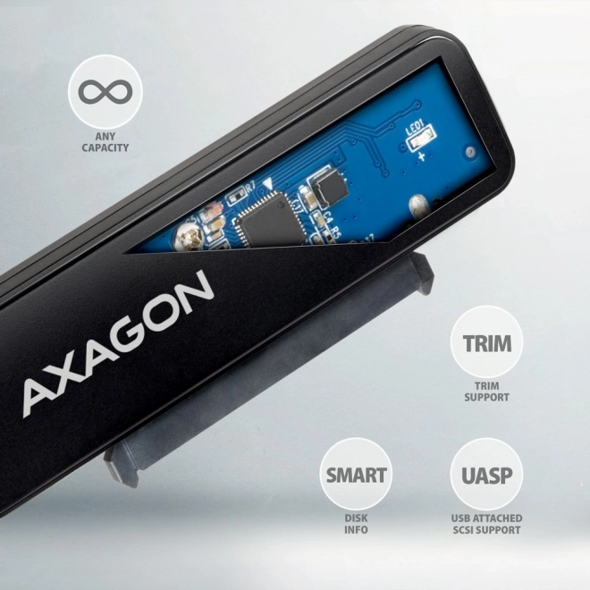 Usb-a adaptér SATA SSD/HDD AXAGON FASTPort2