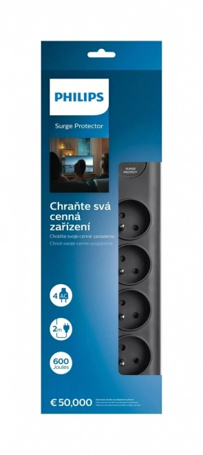 Bezpečnostná prepäťová lišta s Power Blocker