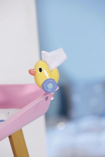 Odnímateľný zásobník obrúskov s kačičkou