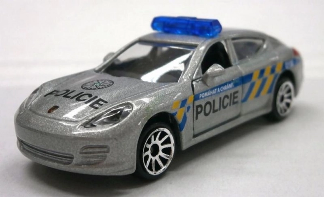 Kovové policajné auto - česká verzia