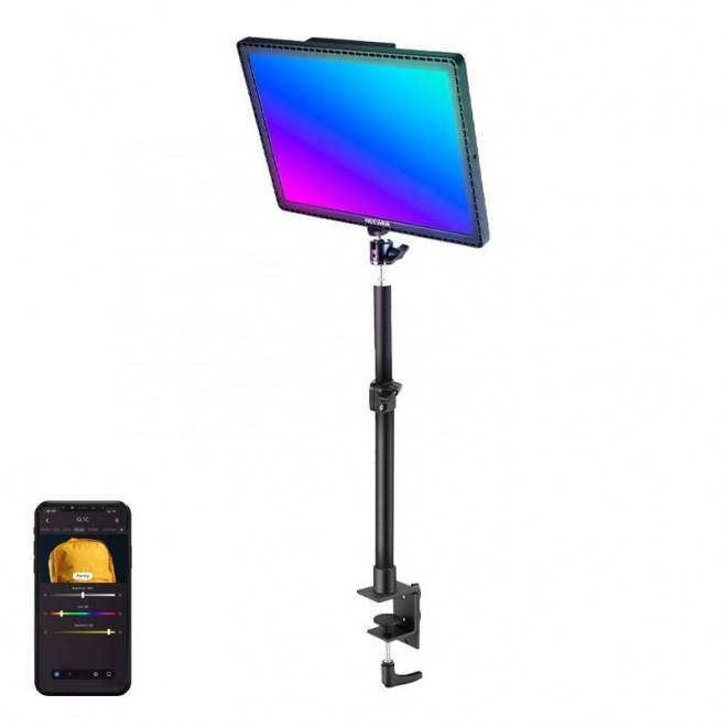 Led lampa Neewer RGB s nastaviteľnou teplotou