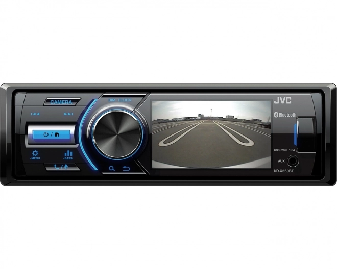 Autorádio JVC s Bluetooth a monitorom