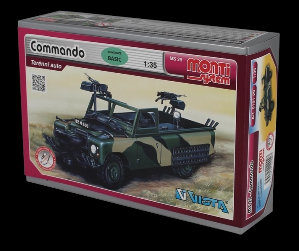 Model tanku Commando