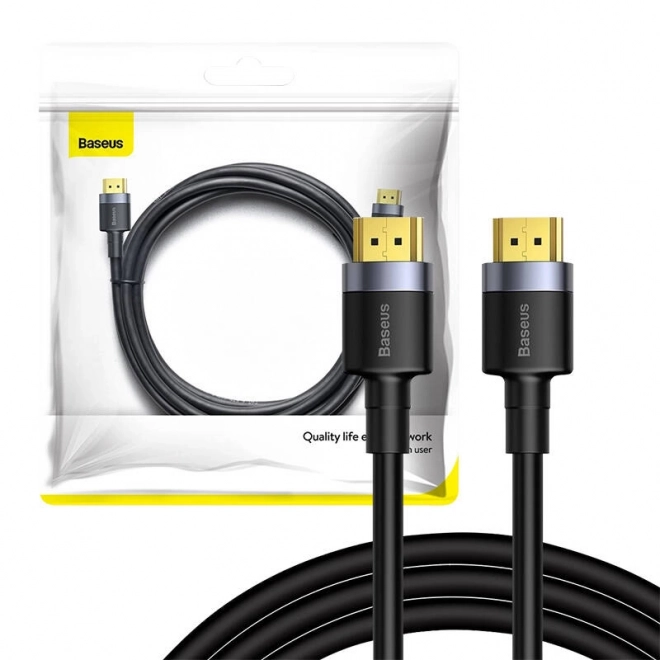 Baseus Cafule 4K HDMI kábel 2m - čierny