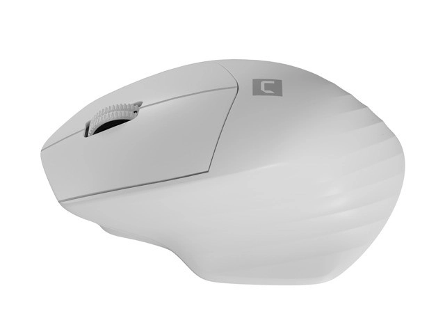 Bezdrôtová myš Siskin 2 1600 DPI Bluetooth 5.0 + 2,4 GHz – Biela