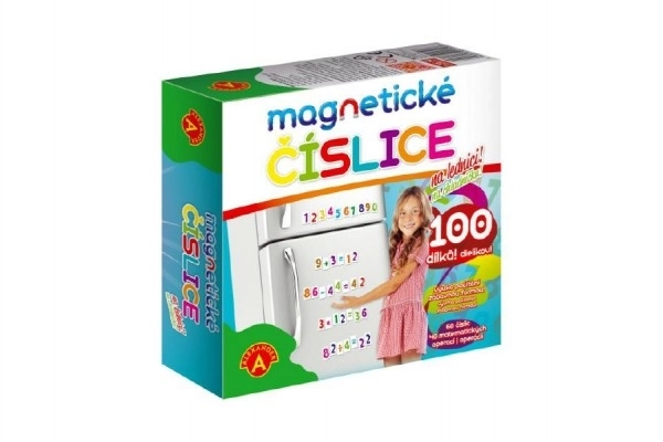 Magnetické číslice na chladničku