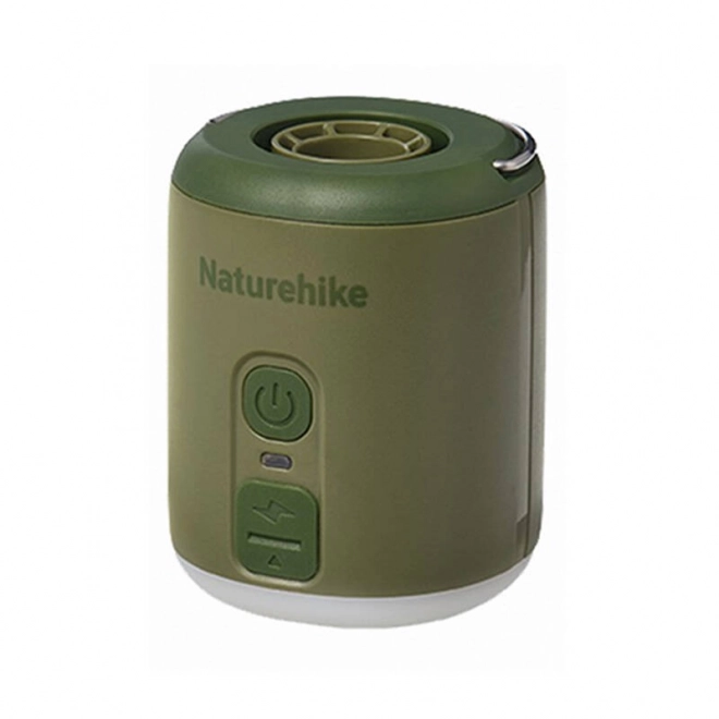 Praktická multifunkčná pumpa Naturehike Wind Mini zelená