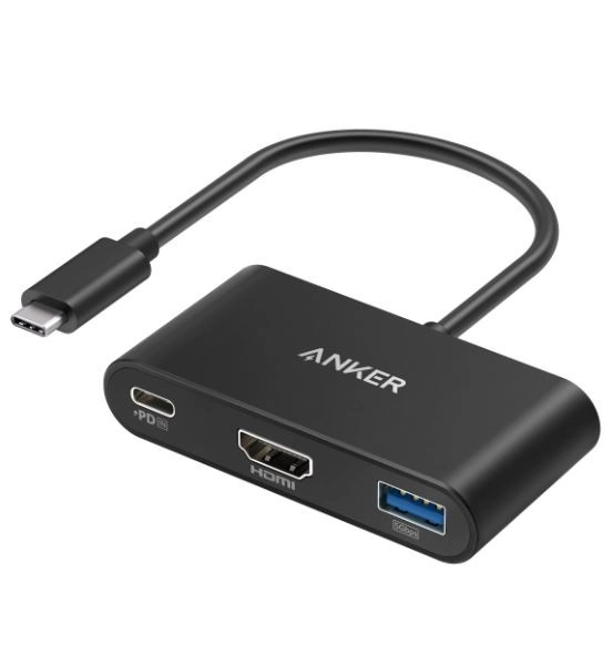 USB-C Hub 3v1 s 4K HDMI