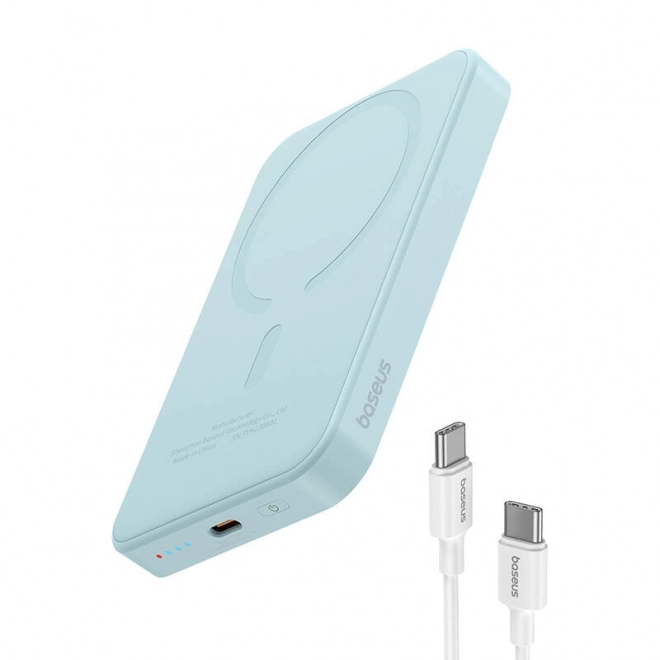 Magnetická mini powerbanka Baseus 5000mAh USB-C 20W Modrá