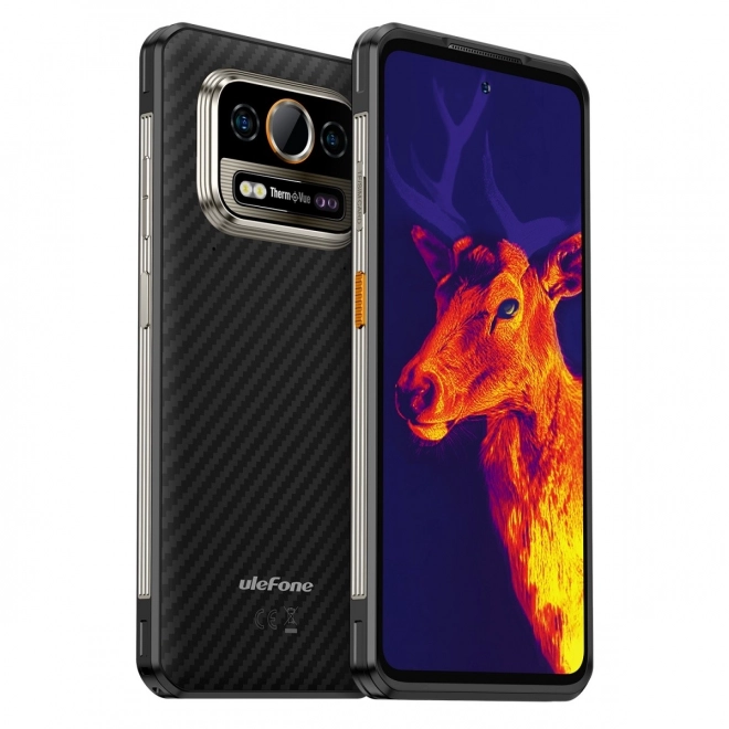 Odolný smartfón s termovíziou Frost Black