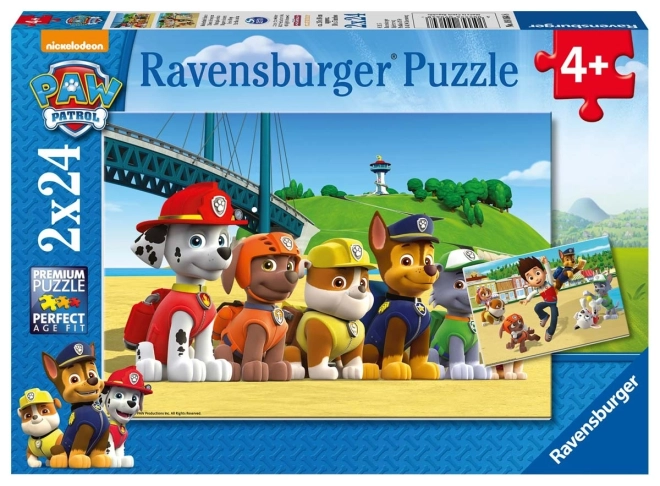 Ravensburger Puzzle Tlapková Patrola Psí Hrdinovia