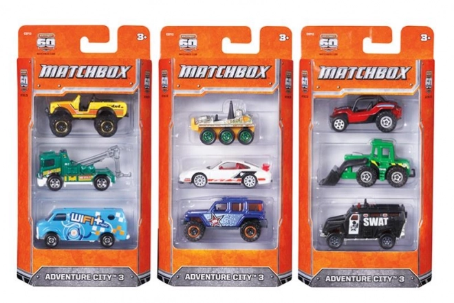 Matchbox Angličáky 3ks