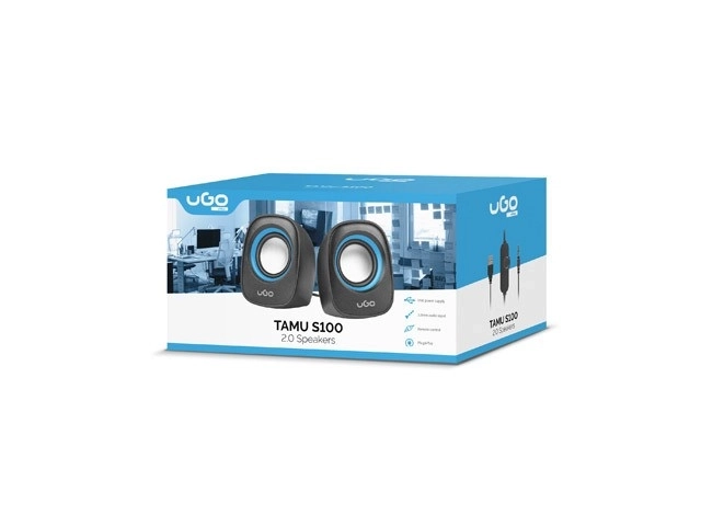 Reproduktory Ugo Tamu S100 2.0 modré