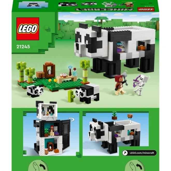 LEGO® Minecraft® 21245 Útočisko pandy