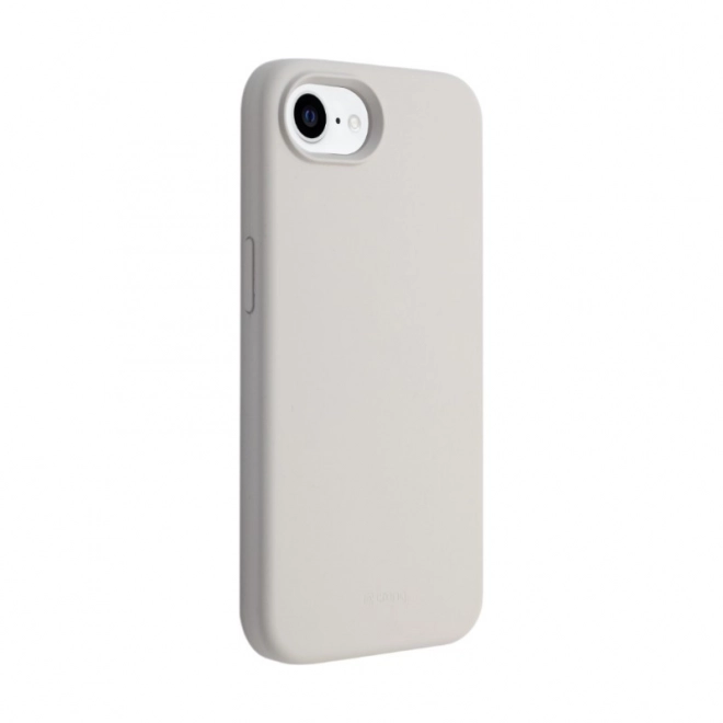 Magnetický silikónový kryt pre iPhone 16e - kamenný béžový