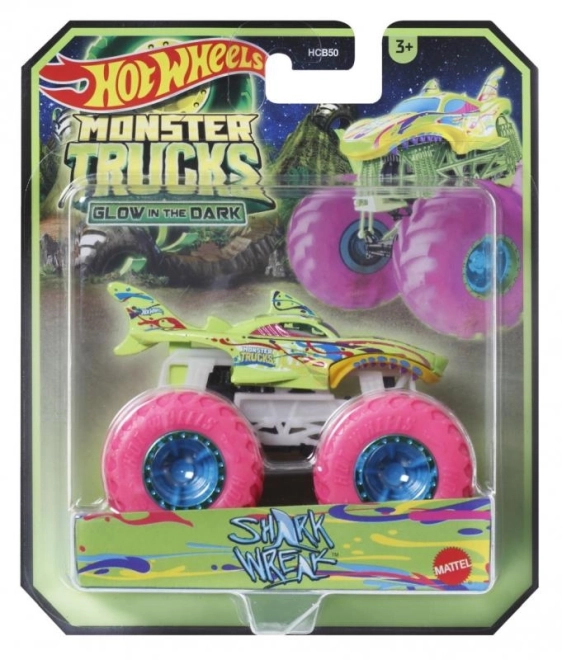 Hot Wheels Monster Trucks Svietiace v Tme