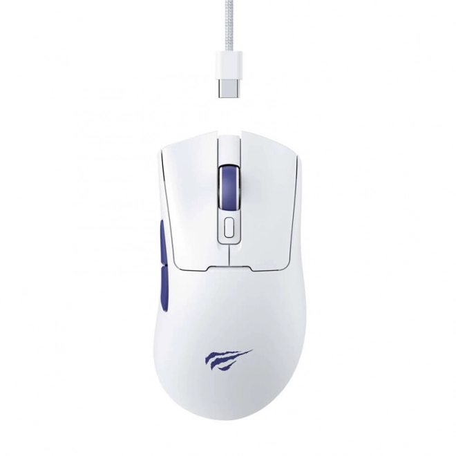 Káblová herná myš Havit MS966 RGB biela