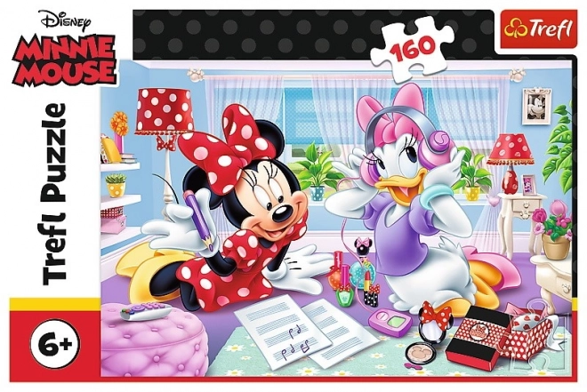 Puzzle 160 dielikov - Disney Minnie, Deň s priateľmi