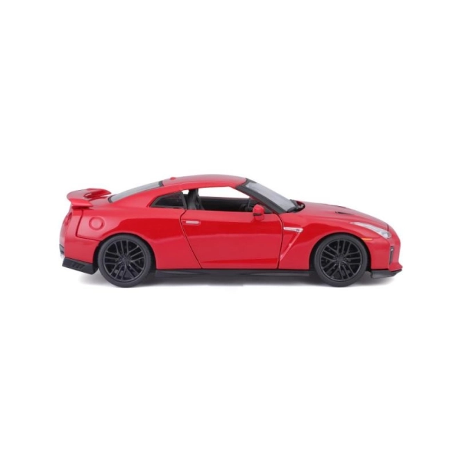 Bburago 1:24 Nissan GT-R Metallic 18-21082 – Červená