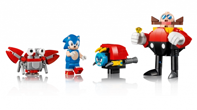 Lego ideas sonic the hedgehog zelená lúka