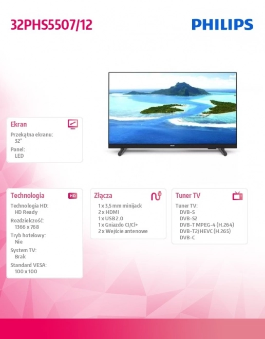 Televízor LED 32 palcov