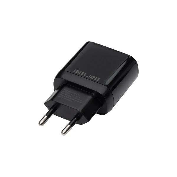 25W sieťová nabíjačka GaN USB-C PD 3.0 bez kábla – Čierna