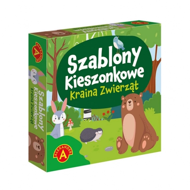 Kreatívne šablóny Kráľovstvo zvierat