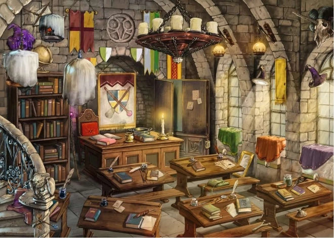 Kúzelnícka škola Puzzle 368 dielikov