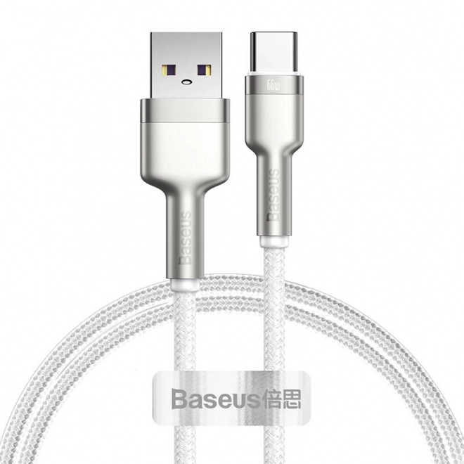 Kabel Usb Pro Usb-C Baseus Cafule, 66 W, 1 m (biely)