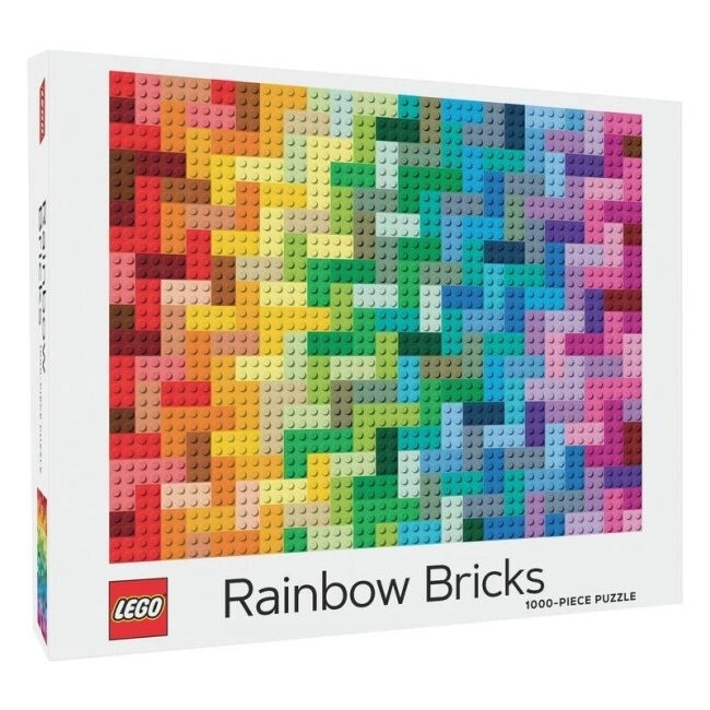 Puzzle LEGO Rainbow Bricks 1000 dielikov