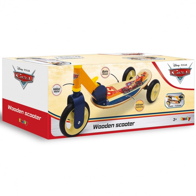 Drevená trojkolka SMOBY s licenciou Cars