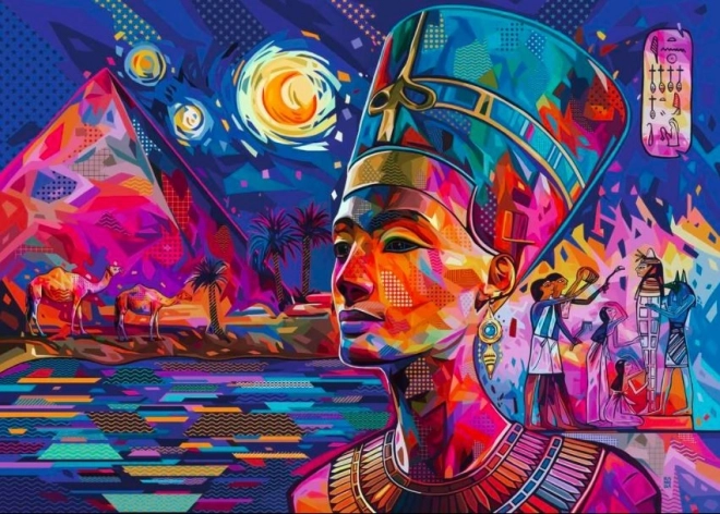 Ravensburger - Puzzle 2D 1000 dielikov: Nefertiti