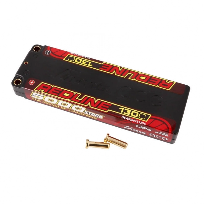 Gens ace Redline séria 5000mAh 7.4V 130C LiPo batéria v pevnom puzdre