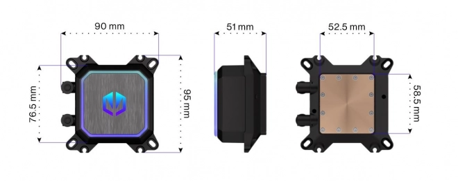 Chladenie procesora Endorfy Navis F360 ARGB