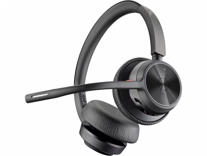 Bezdrôtové slúchadlá Poly Voyager 4300 UC s nabíjacou základňou