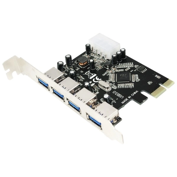 Karta PCI Express s 4x USB3.0 portmi